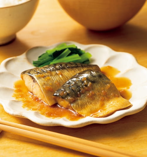 骨取りさばのみぞれ煮