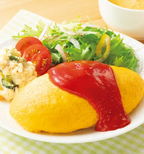 ふんわり包んだオムライス